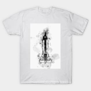 The Empire State Building watercolor T-Shirt